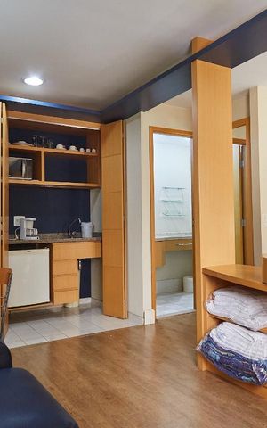 Apartamento para alugar com 28m², 1 quarto e 1 vaga Apartamento para alugar com 28m², 1 quarto e 1 vagaSala/Quarto