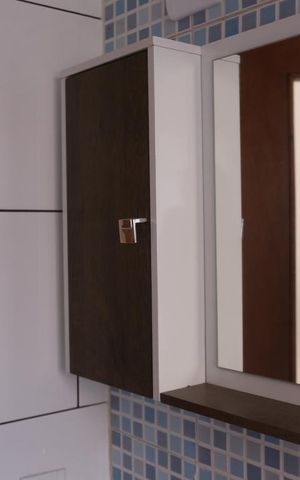 Casa para alugar com 100m², 2 quartos e 1 vagaBanheiro da suite