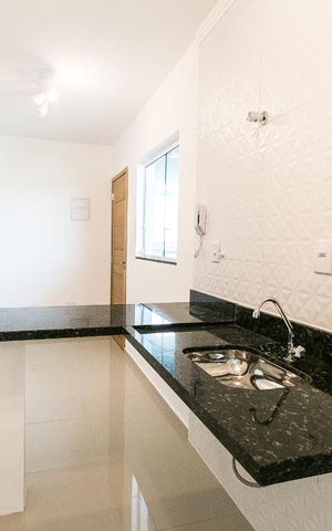 Casa de condomínio para alugar com 40m², 2 quartos e sem vagaSala e Cozinha