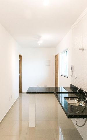 Casa de condomínio para alugar com 40m², 2 quartos e sem vagaSala e Cozinha
