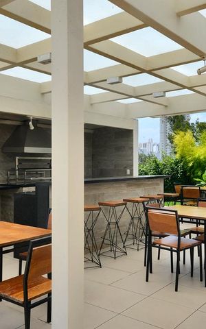 Apartamento à venda com 132m², 3 quartos e 3 vagasÁrea comum - Churrasqueira