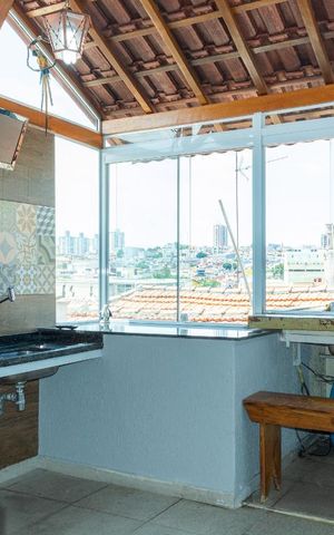 Casa de condomínio à venda com 135m², 2 quartos e 2 vagas Casa de condomínio à venda com 135m², 2 quartos e 2 vagasVaranda Gourmet