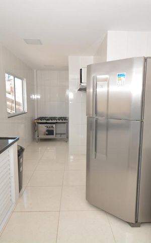 Apartamento à venda com 90m², 3 quartos e sem vagaÁrea comum - Salão de festas