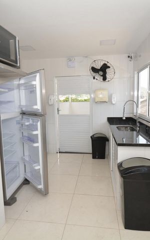 Apartamento à venda com 90m², 3 quartos e sem vagaÁrea comum - Salão de festas