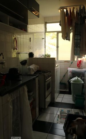Apartamento à venda com 50m², 2 quartos e 1 vagaCozinha e Área de Serviço