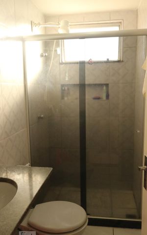 Apartamento à venda com 50m², 2 quartos e 1 vagaBanheiro - Box de Vitro
