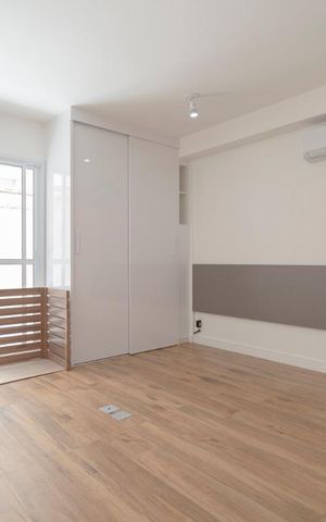 Studio para alugar com 44m², 1 quarto e 1 vagaQuarto