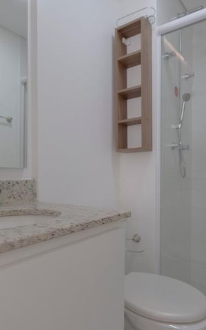 Studio para alugar com 44m², 1 quarto e 1 vagaBanheiro