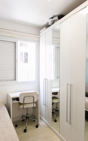Apartamento à venda com 55m², 2 quartos e 1 vagaQuarto