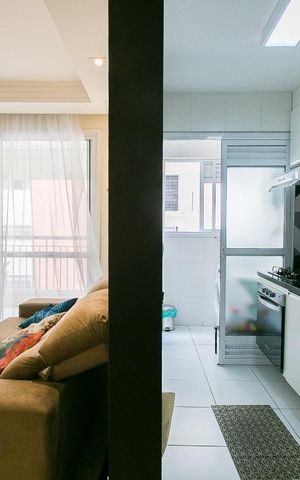 Apartamento à venda com 55m², 2 quartos e 1 vagaCozinha