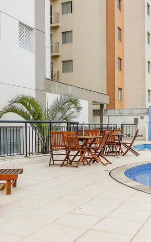 Apartamento à venda com 55m², 2 quartos e 1 vagaÁrea comum - Piscina