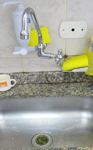 Apartamento à venda com 50m², 1 quarto e 1 vaga Apartamento à venda com 50m², 1 quarto e 1 vagaCozinha - Torneira