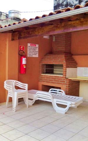 Apartamento à venda com 50m², 1 quarto e 1 vaga Apartamento à venda com 50m², 1 quarto e 1 vagaÁrea comum - Churrasqueira