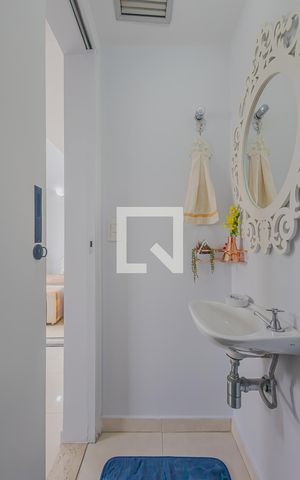 Apartamento para alugar com 58m², 1 quarto e 1 vagaLavabo