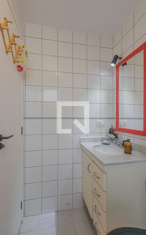 Apartamento para alugar com 58m², 1 quarto e 1 vagaBanheiro da Suíte