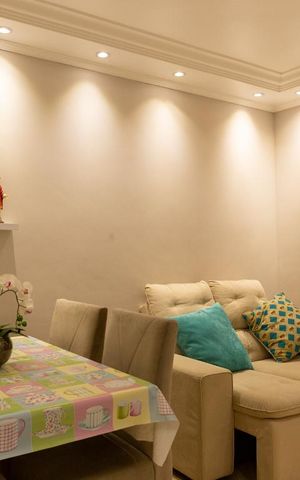 Apartamento à venda com 57m², 2 quartos e 1 vaga Apartamento à venda com 57m², 2 quartos e 1 vagaSala