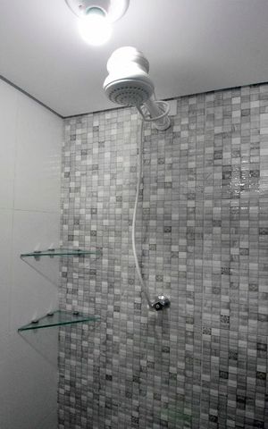 Studio para alugar com 20m², 1 quarto e 1 vagaChuveiro 