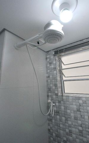 Studio para alugar com 15m², 1 quarto e sem vagaChuveiro 