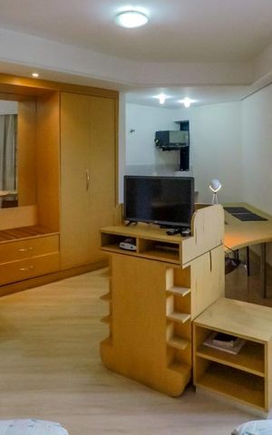 Studio para alugar com 30m², 1 quarto e sem vagaSala / quarto