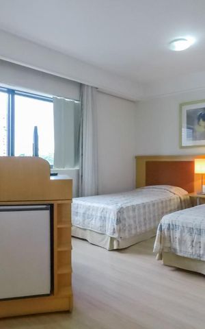 Studio para alugar com 30m², 1 quarto e sem vagaSala / quarto