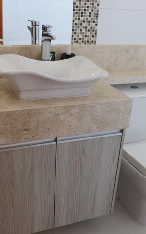 Apartamento à venda com 168m², 3 quartos e 2 vagasBanheiro da Suíte