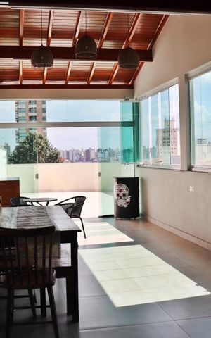 Apartamento à venda com 168m², 3 quartos e 2 vagasCobertura