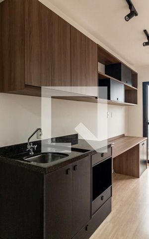 Studio à venda com 26m², 1 quarto e sem vaga Studio à venda com 26m², 1 quarto e sem vagaCozinha