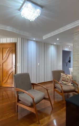Apartamento à venda com 109m², 3 quartos e 2 vagas Apartamento à venda com 109m², 3 quartos e 2 vagasSala de Estar