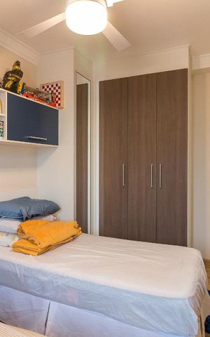 Apartamento à venda com 59m², 2 quartos e 1 vagaQuarto 1