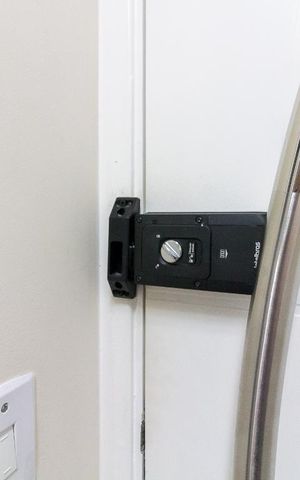 Apartamento à venda com 59m², 2 quartos e 1 vagaFechadura eletrônica