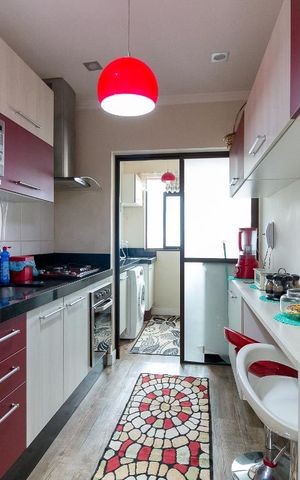 Apartamento à venda com 59m², 2 quartos e 1 vagaCozinha