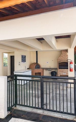 Apartamento à venda com 59m², 2 quartos e 1 vagaChurrasqueira