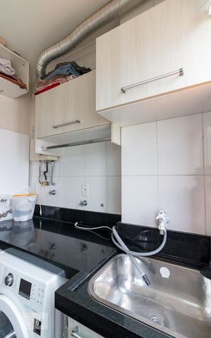 Apartamento à venda com 59m², 2 quartos e 1 vagaÁrea de serviço