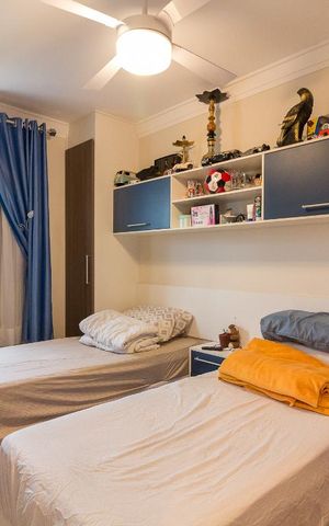 Apartamento à venda com 59m², 2 quartos e 1 vagaQuarto 1