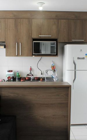Apartamento à venda com 42m², 1 quarto e sem vagaCozinha