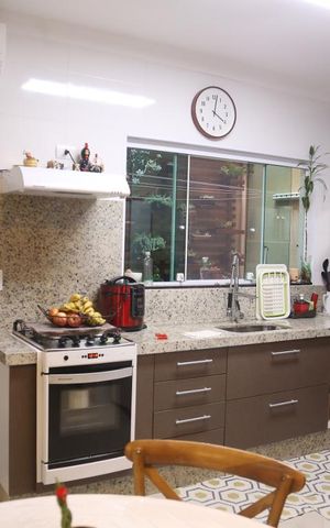 Casa de condomínio para alugar com 99m², 3 quartos e 2 vagasCozinha