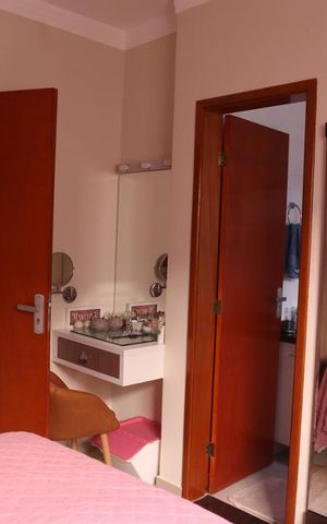 Casa de condomínio para alugar com 99m², 3 quartos e 2 vagasQuarto 1 Suite