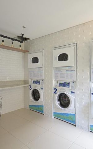 Studio à venda com 27m², 1 quarto e sem vagaLavanderia