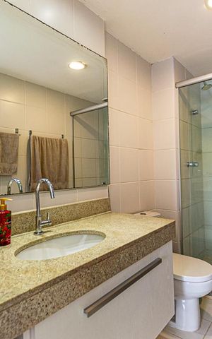 Apartamento à venda com 116m², 3 quartos e 2 vagas Apartamento à venda com 116m², 3 quartos e 2 vagasBanheiro da Suite 2