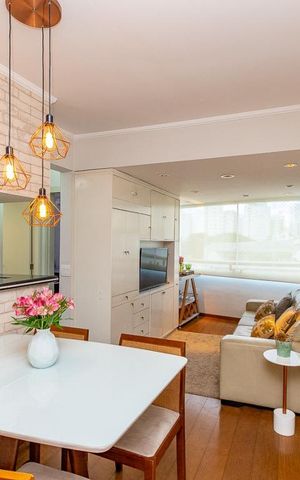 Apartamento à venda com 55m², 2 quartos e 2 vagas Apartamento à venda com 55m², 2 quartos e 2 vagasSala