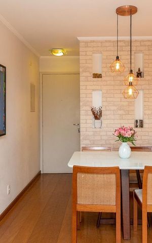 Apartamento à venda com 55m², 2 quartos e 2 vagas Apartamento à venda com 55m², 2 quartos e 2 vagasSala