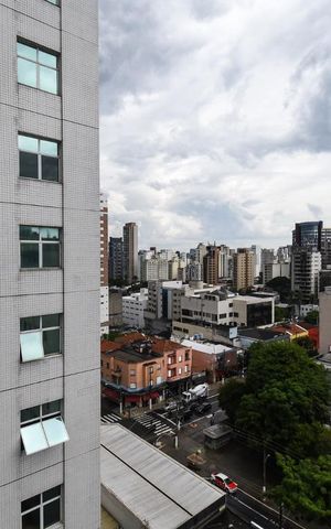 Apartamento para alugar com 30m², 1 quarto e 1 vagaVaranda