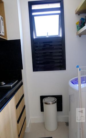 Apartamento à venda com 40m², 1 quarto e 1 vagaCozinha e área de serviço