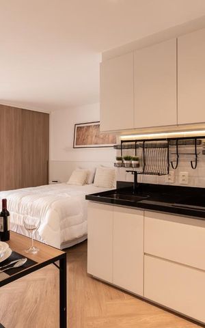 Studio à venda com 36m², 1 quarto e sem vagaStudio