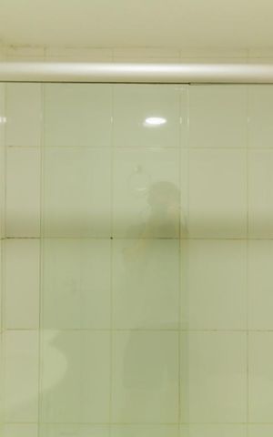 Studio para alugar com 34m², 1 quarto e sem vagaBanheiro - Box de Vidro