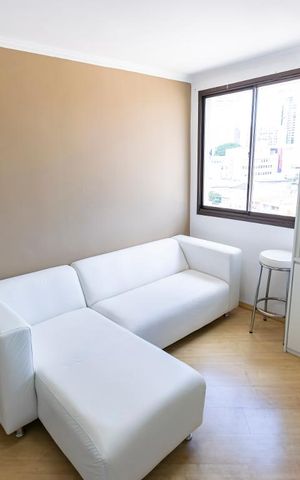 Apartamento para alugar com 47m², 1 quarto e 1 vagaSala
