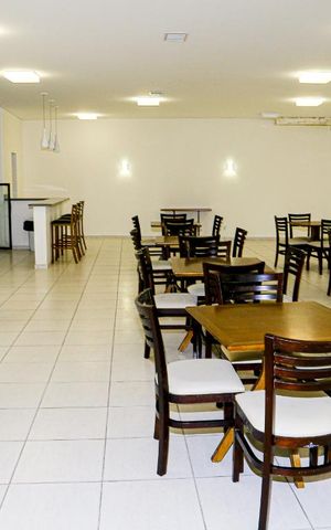 Studio à venda com 27m², 1 quarto e sem vaga Studio à venda com 27m², 1 quarto e sem vagaÁrea comum - Salão de festas