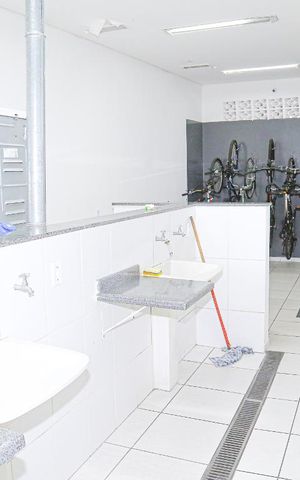 Studio à venda com 27m², 1 quarto e sem vaga Studio à venda com 27m², 1 quarto e sem vagaÁrea Comun - Lavanderia