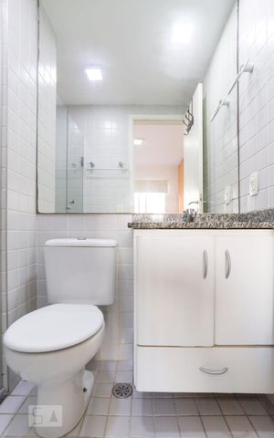 Studio à venda com 30m², 1 quarto e sem vagaBanheiro da Suíte