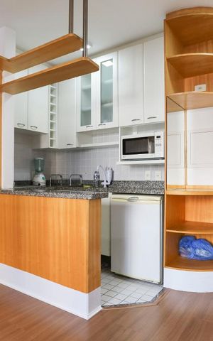Studio à venda com 30m², 1 quarto e sem vagaCozinha